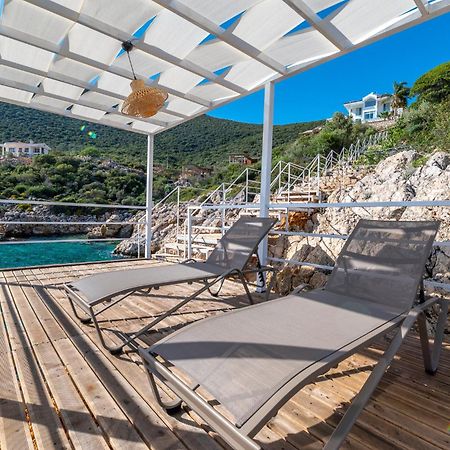 Beachfront White Villa With Private Swimming Pool Калкан Экстерьер фото